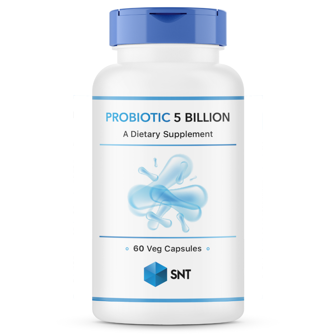 

Пробиотик SNT Probiotic 5 Billion, капсулы, 60 шт, Probiotic 5 Billion