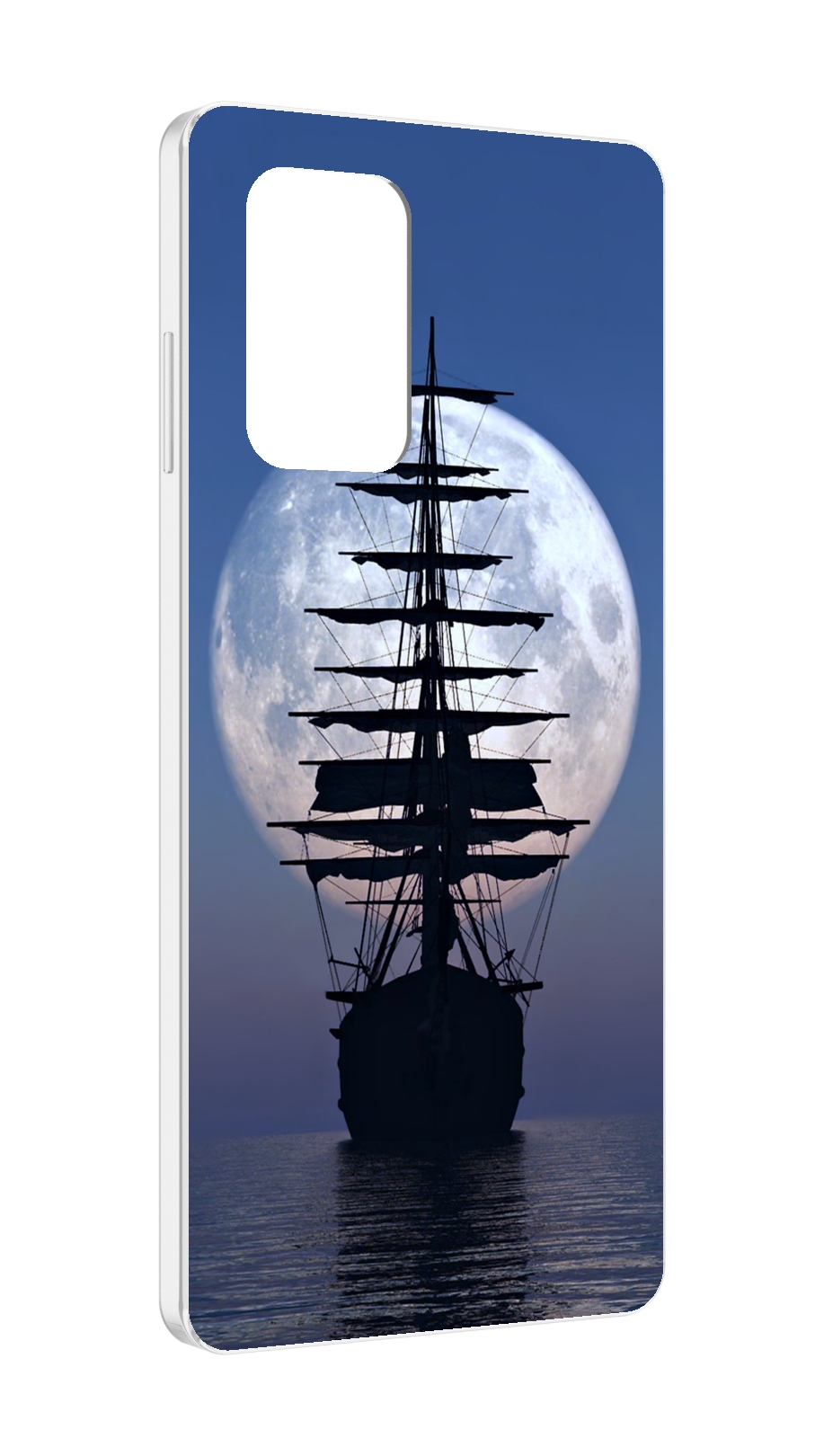 

Чехол MyPads Парус-в-море для ZTE Blade A72 / ZTE Blade V40 Vita, Прозрачный, Tocco