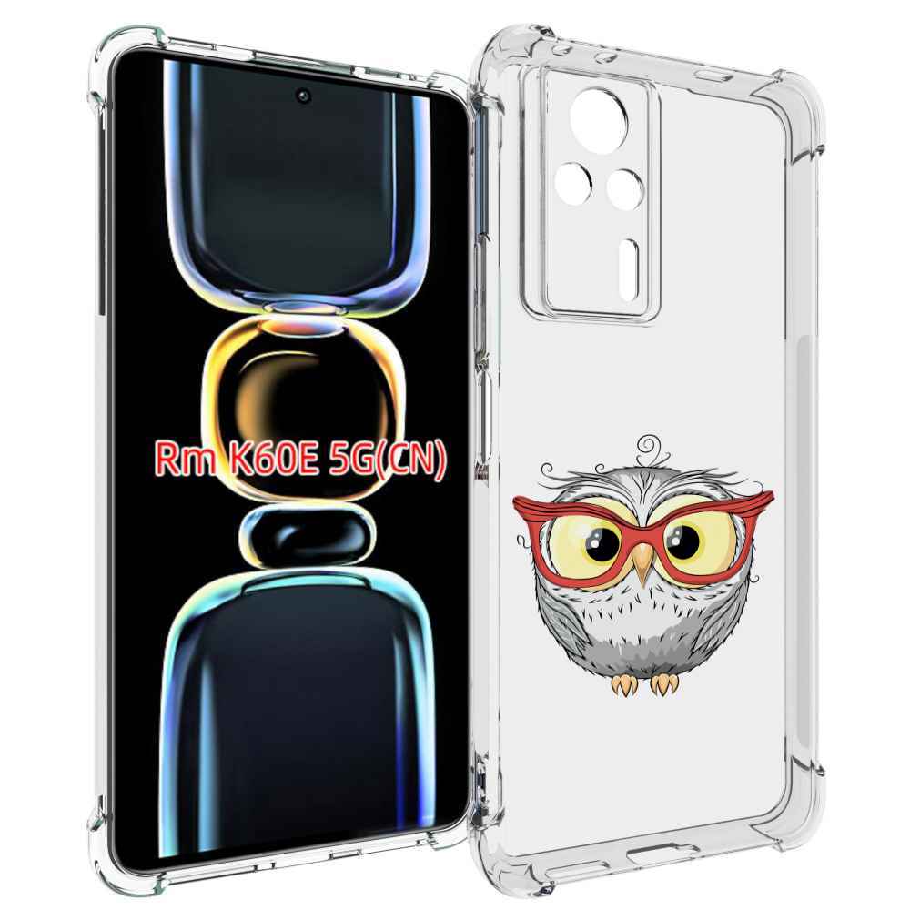 

Чехол MyPads сова-в-красных-очках для Xiaomi Redmi K60E, Tocco