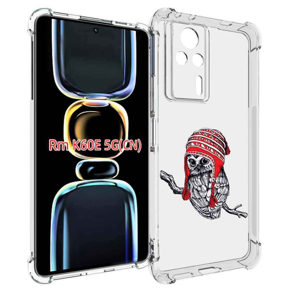 

Чехол MyPads сова-в-красной-шапке-на-веточке для Xiaomi Redmi K60E, Tocco