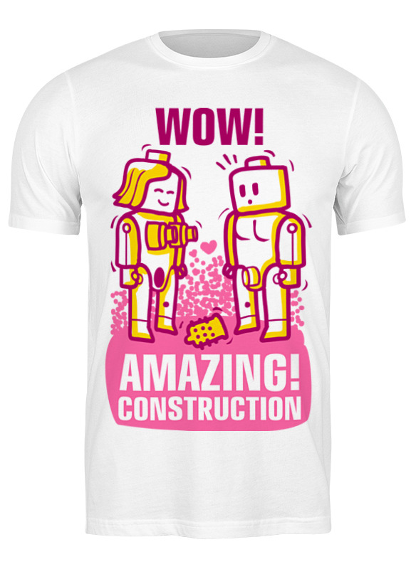 

Футболка мужская Printio Lego amazing 1439286 белая L, Белый, Lego amazing 1439286