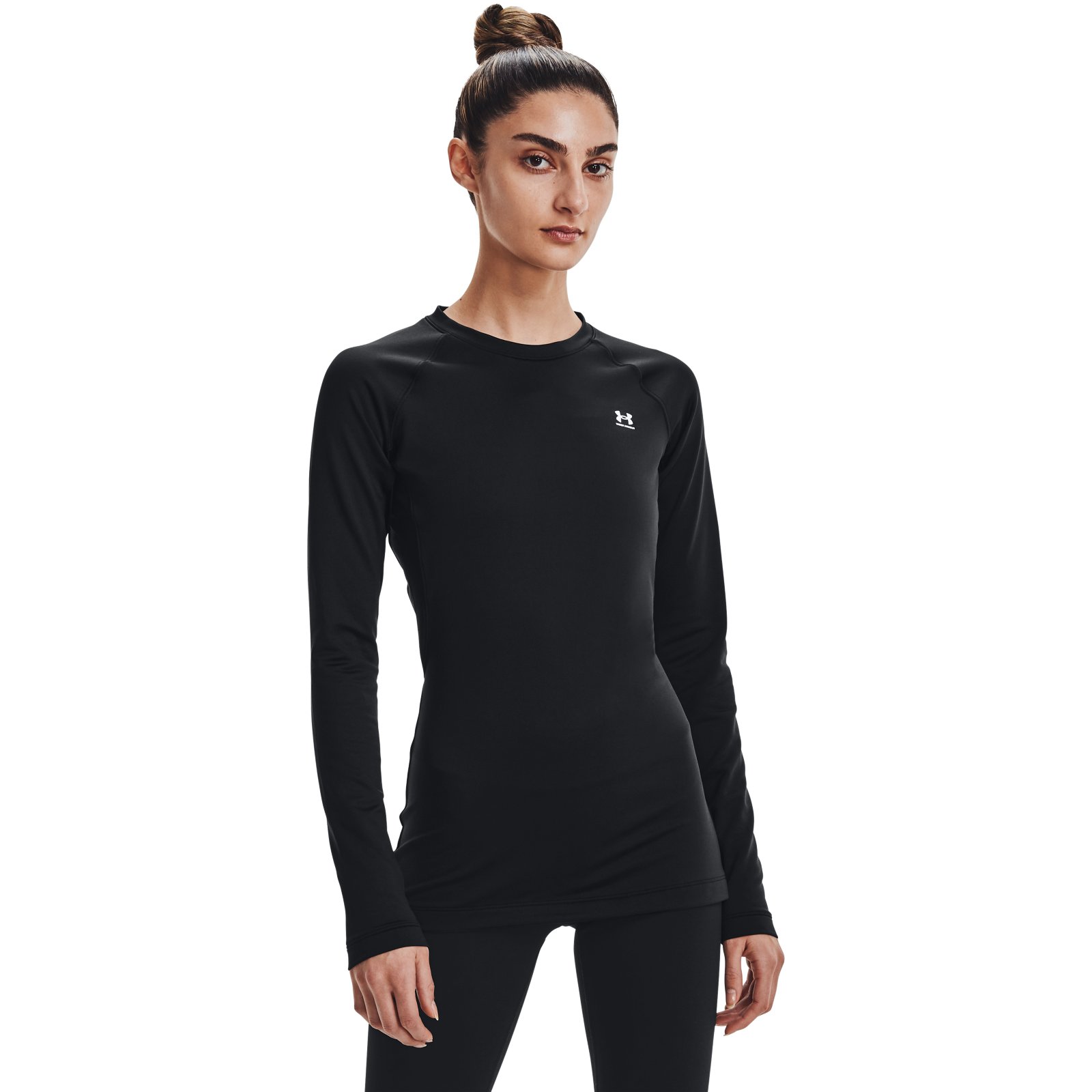 фото Лонгслив женский under armour 1368701-001 черный s/m