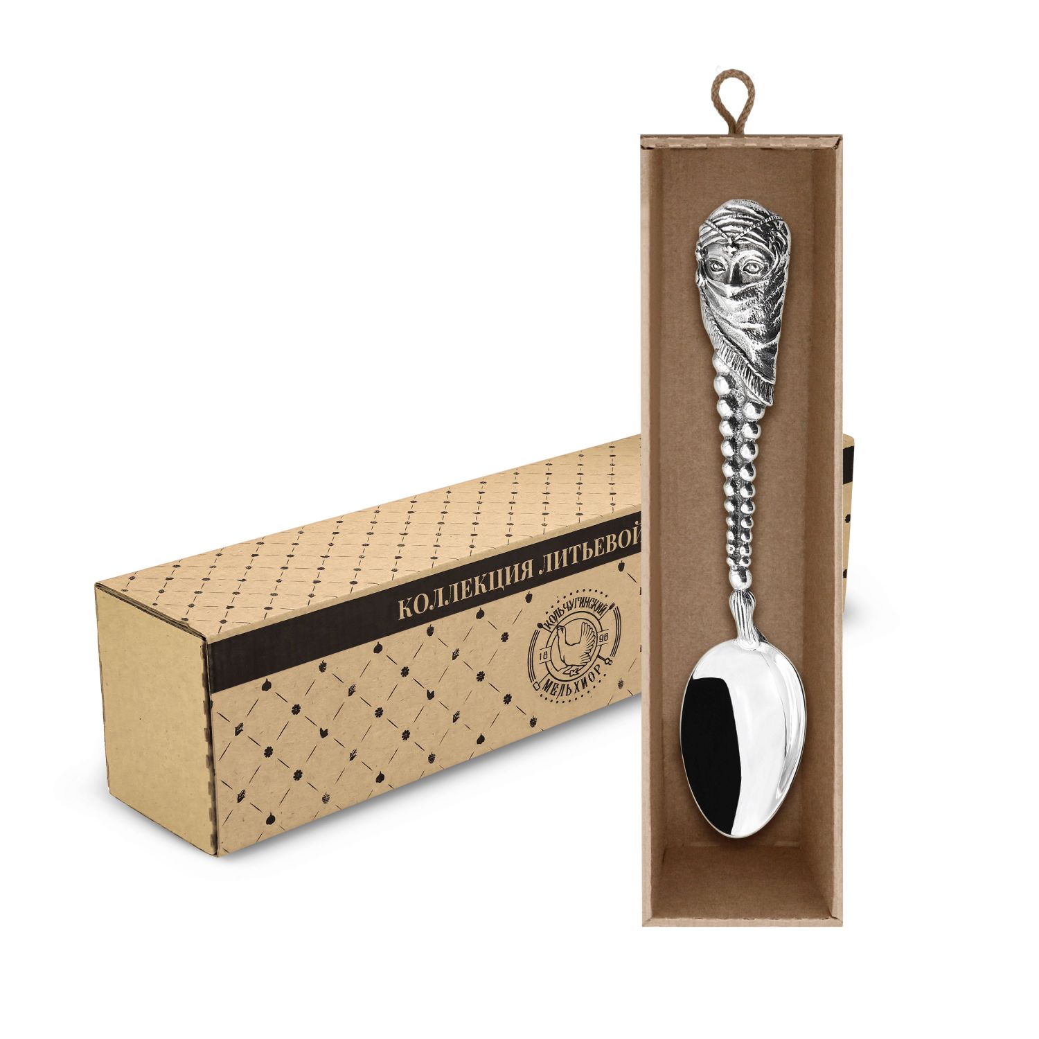 

Ложка чайная Кольчугинский мельхиор Восточная ночь латунная посеребренная, Серебристый, КМ1823ЛЖ06_8