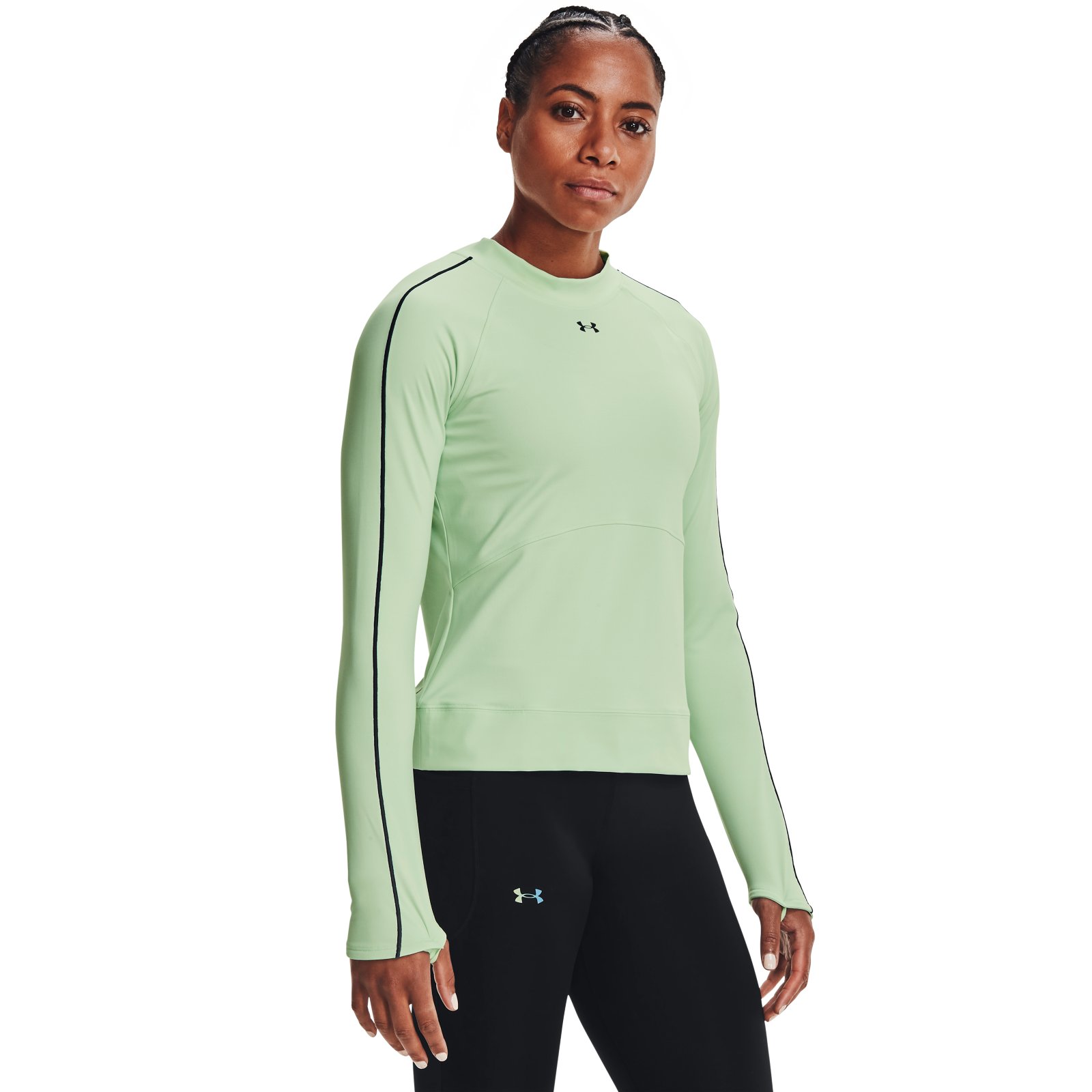 

Лонгслив женский Under Armour 1365721-335 зеленый XS, 1365721-335