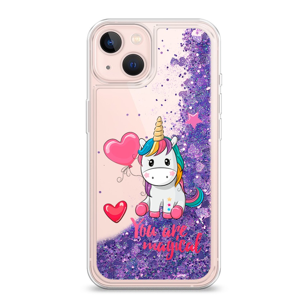 

Чехол Awog на Apple iPhone 13 / Айфон 13 "Волшебная единорожка", Разноцветный, 14292-1