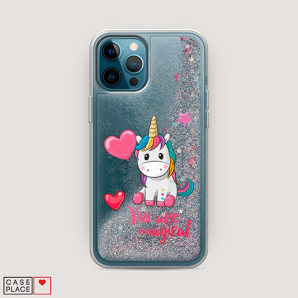 

Чехол Awog на Apple iPhone 12 Pro / Айфон 12 Pro "Волшебная единорожка", Разноцветный, 12891-1