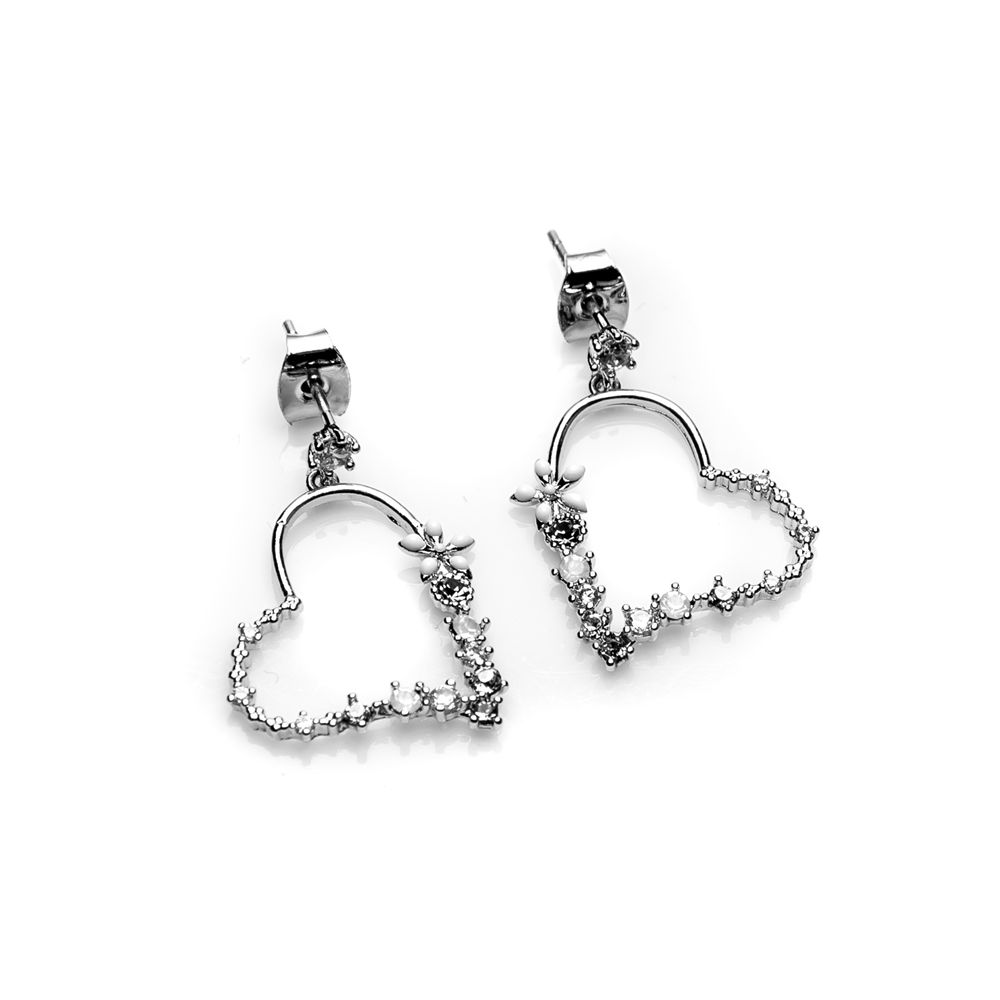 

Серьги из бижутерного сплава со стразами Moon Paris MVL-1801-005, MVL-1801-005