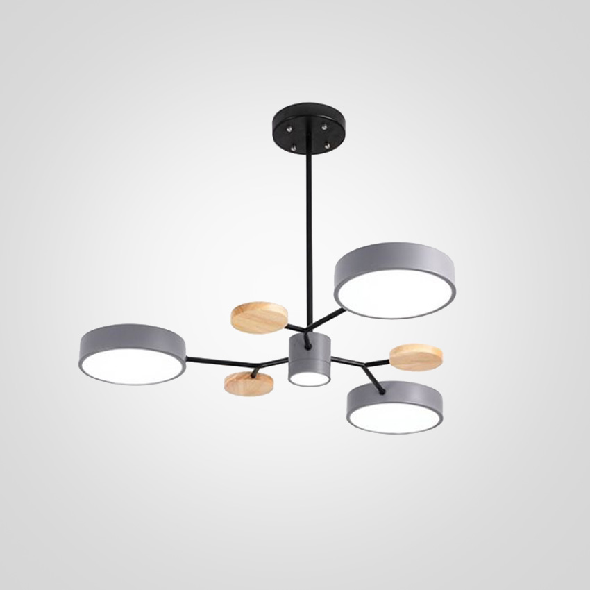

Люстра На Штанге Meade 4 Lamps Grey, Meade-01