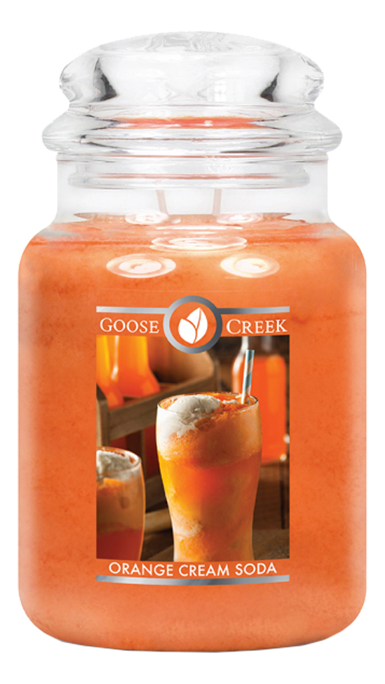 Ароматическая свеча Goose Creek Orange Cream Soda Апельсиновая крем-сода 680г