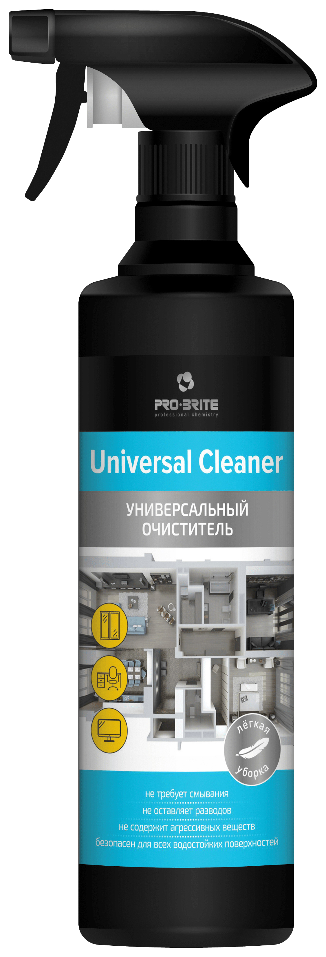 фото Универсальное чистящее средство pro-brite universal cleaner, 500 мл, 5 шт.