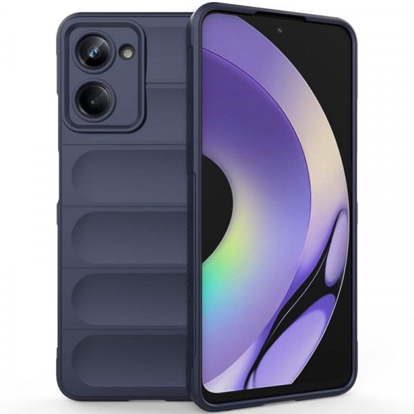 Противоударный чехол Epik Flex Silicone для Realme 10 Pro 5G защита камеры и микрофибра