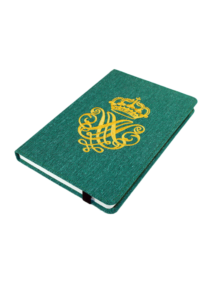 

Ежедневник VIVACASE CROWN VNB-NNCRN01-green, А5, 140х205 зеленый