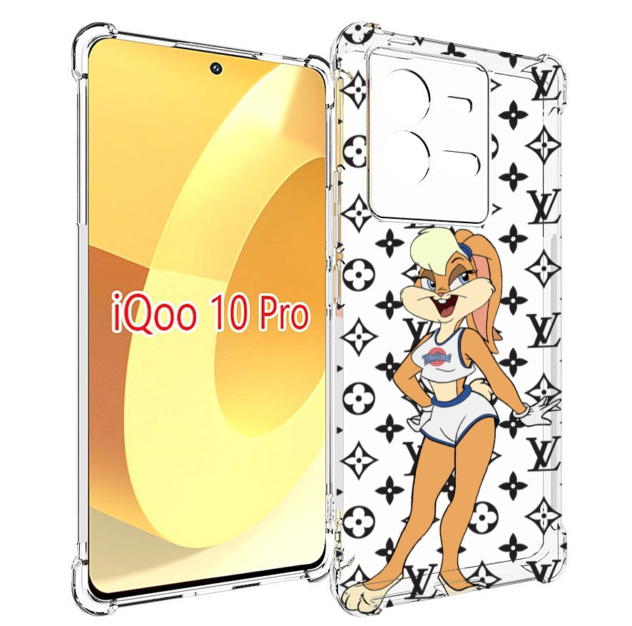 

Чехол MyPads красивый-принт-на-чехол женский для Vivo iQOO 10 Pro, Прозрачный, Tocco