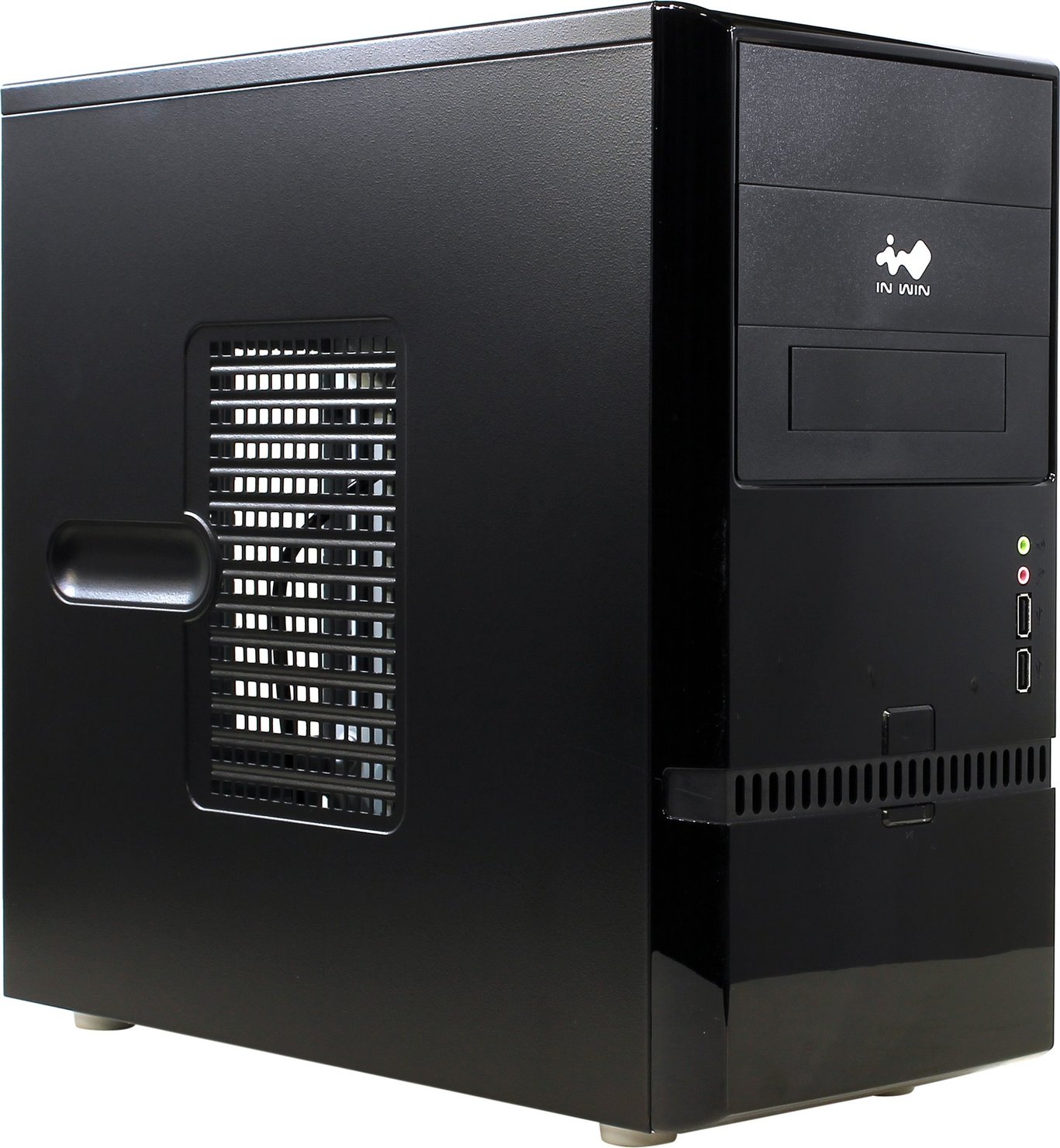 Корпус компьютерный InWin ENR-022BL Black