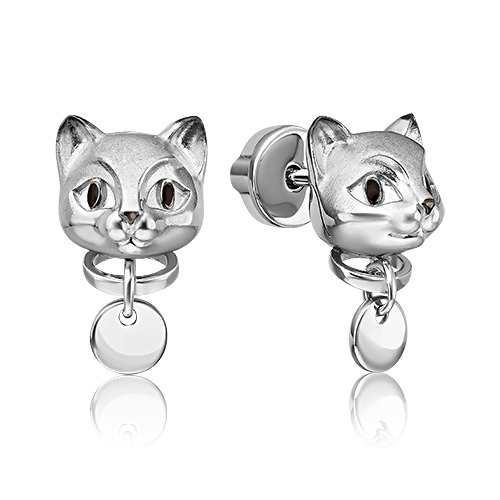 

Серьги из серебра с эмалью PLATINA jewelry 02-4973-00-000-0200, 02-4973-00-000-0200