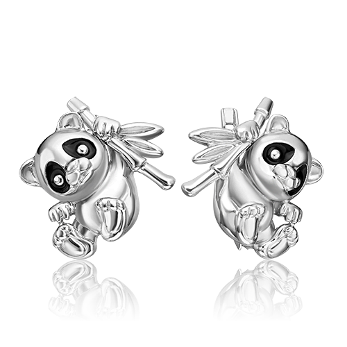 

Серьги из серебра с эмалью PLATINA jewelry 02-4969-00-000-0200, 02-4969-00-000-0200