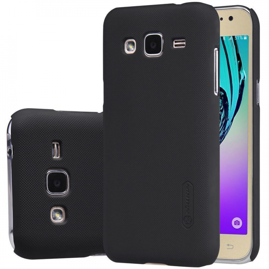 

Чехол-накладка Nillkin Frosted Shield для Samsung Galaxy J (N075T) пластиковый (черный)