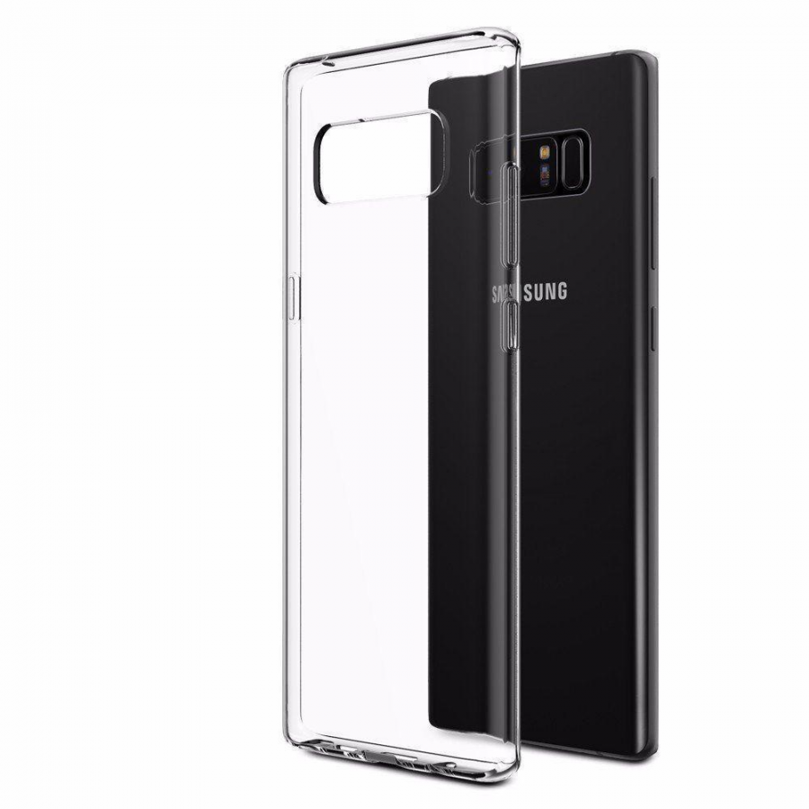 

Чехол-накладка для Samsung Galaxy Note 8 силиконовый (прозрачный)