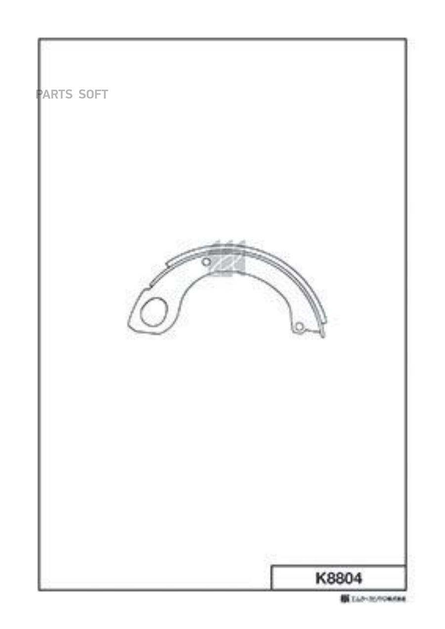 

Колодки Тормозные Kashiyama K8804 36110z5000; 36110z5006; 36160t9325; 465301040; 46530115