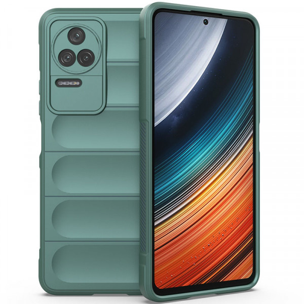 Противоударный чехол Epik Flex Silicone для Xiaomi Poco F4 / Redmi K40s с защитой камеры