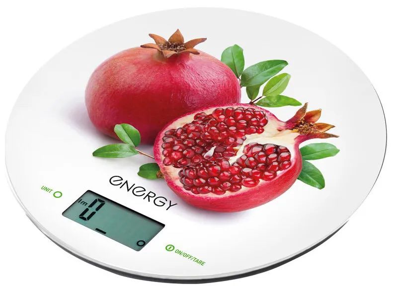 

Весы кухонные Energy EN-403 Pomegranate, Белый, EN-403