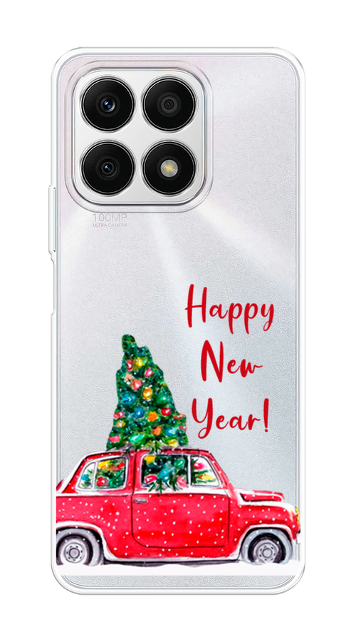 

Чехол на Honor X8A "Happy New Year", Красный;зеленый, 6120750-5