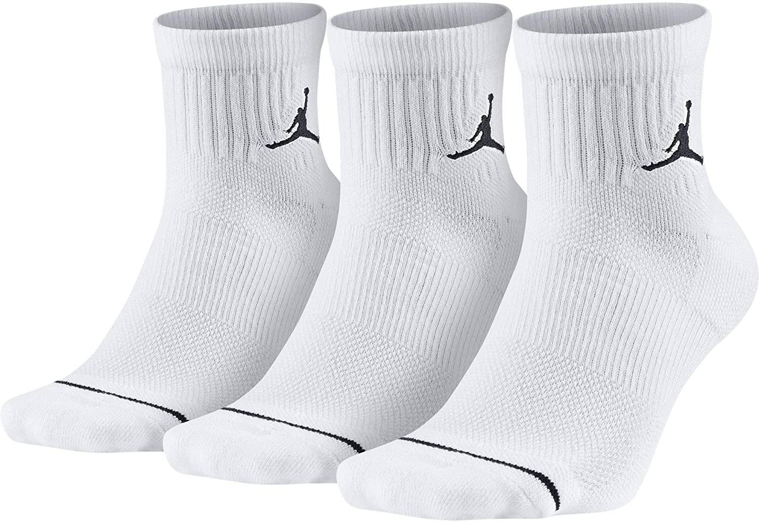 фото Носки nike jordan jumpman quarter socks белые m