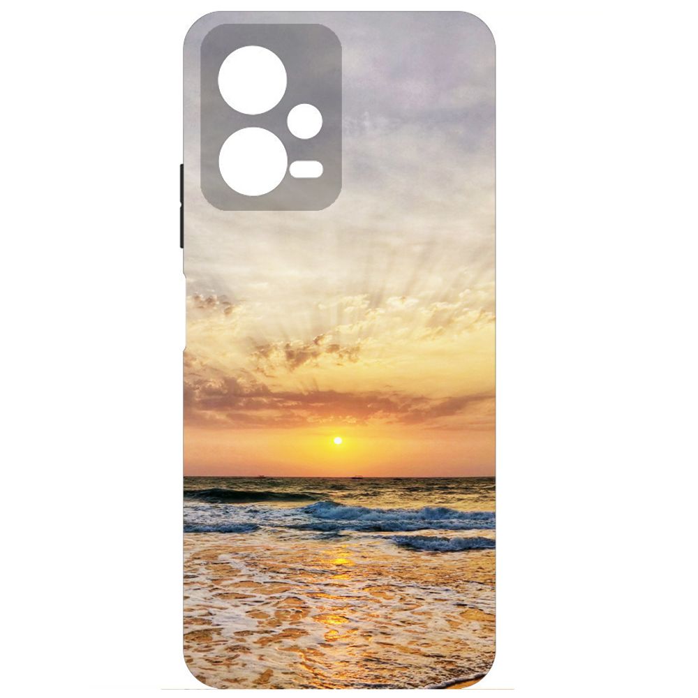 

Чехол-накладка Krutoff Soft Case Индия, Пляжи Гоа для Xiaomi Poco X5 черный