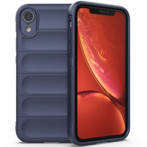 Противоударный чехол Epik Flex Silicone для iPhone XR с защитой камеры и микрофиброй