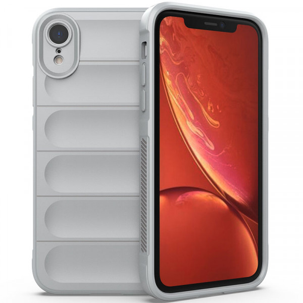 Противоударный чехол Epik Flex Silicone для iPhone XR с защитой камеры и микрофиброй