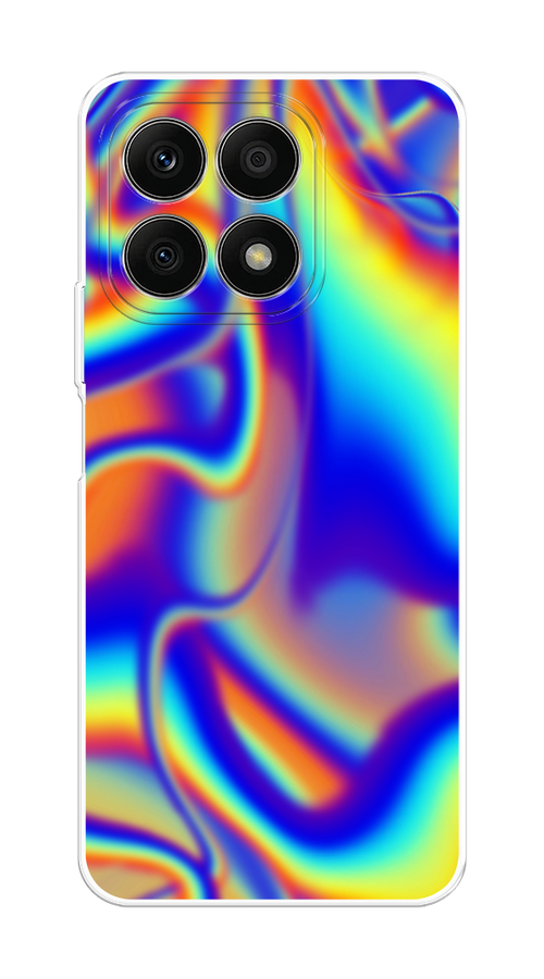 

Чехол на Honor X8A "Яркая голограмма", Разноцветный, 6120750-3