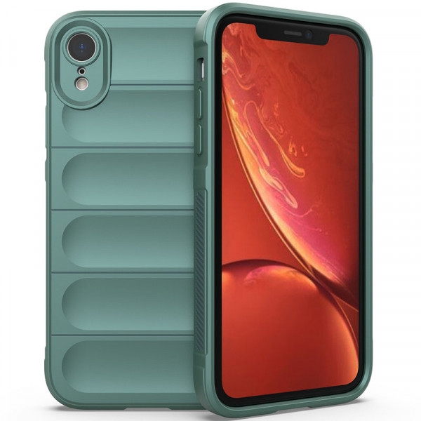 Противоударный чехол Epik Flex Silicone для iPhone XR с защитой камеры и микрофиброй