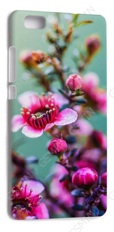 

Чехол NoBrand для Huawei P8 Lite Дизайн 166, Белый