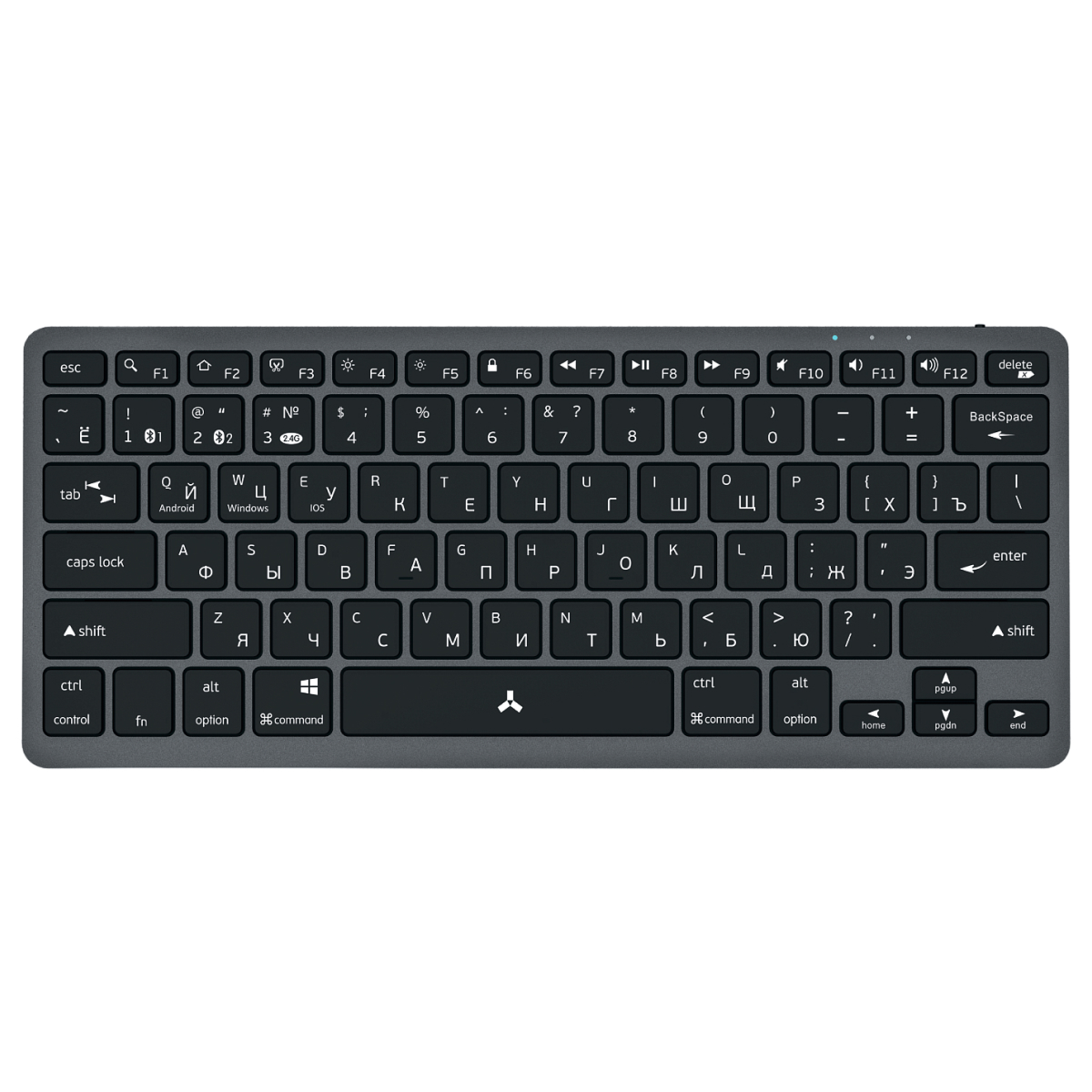 Беспроводная клавиатура Accesstyle K204-ORBBA Grey