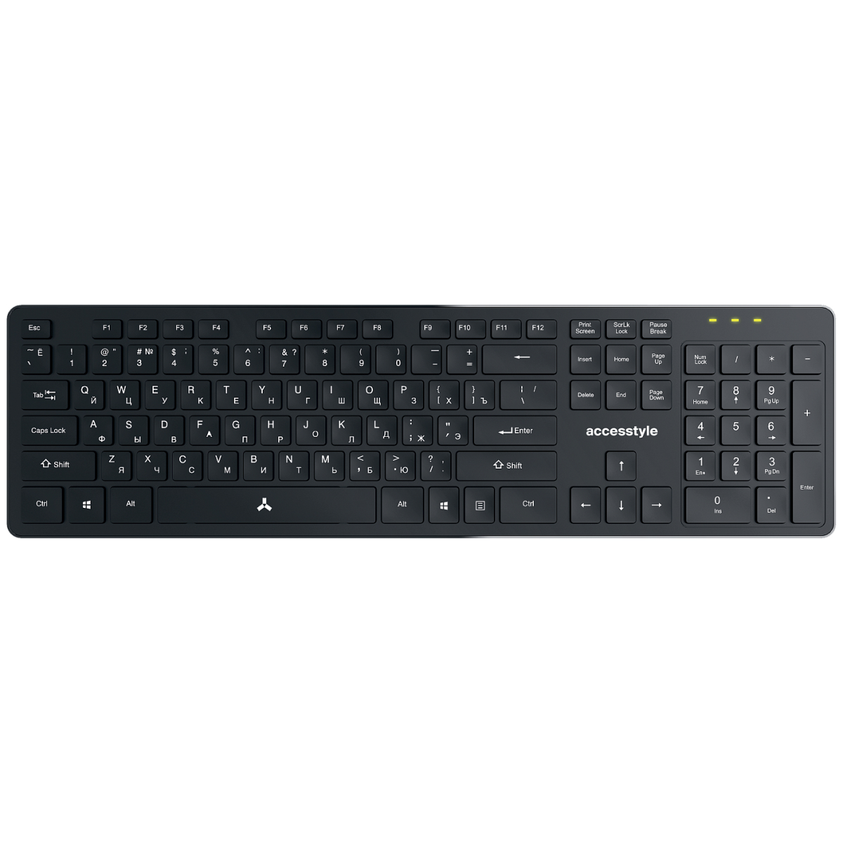 

Беспроводная игровая клавиатура Accesstyle K201-ORE Black, K201-ORE