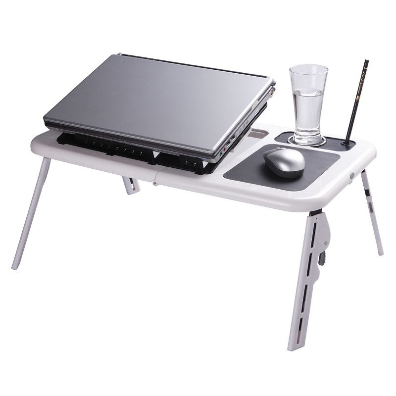 фото Портативный столик для ноутбука с охладителем e-table ripoma