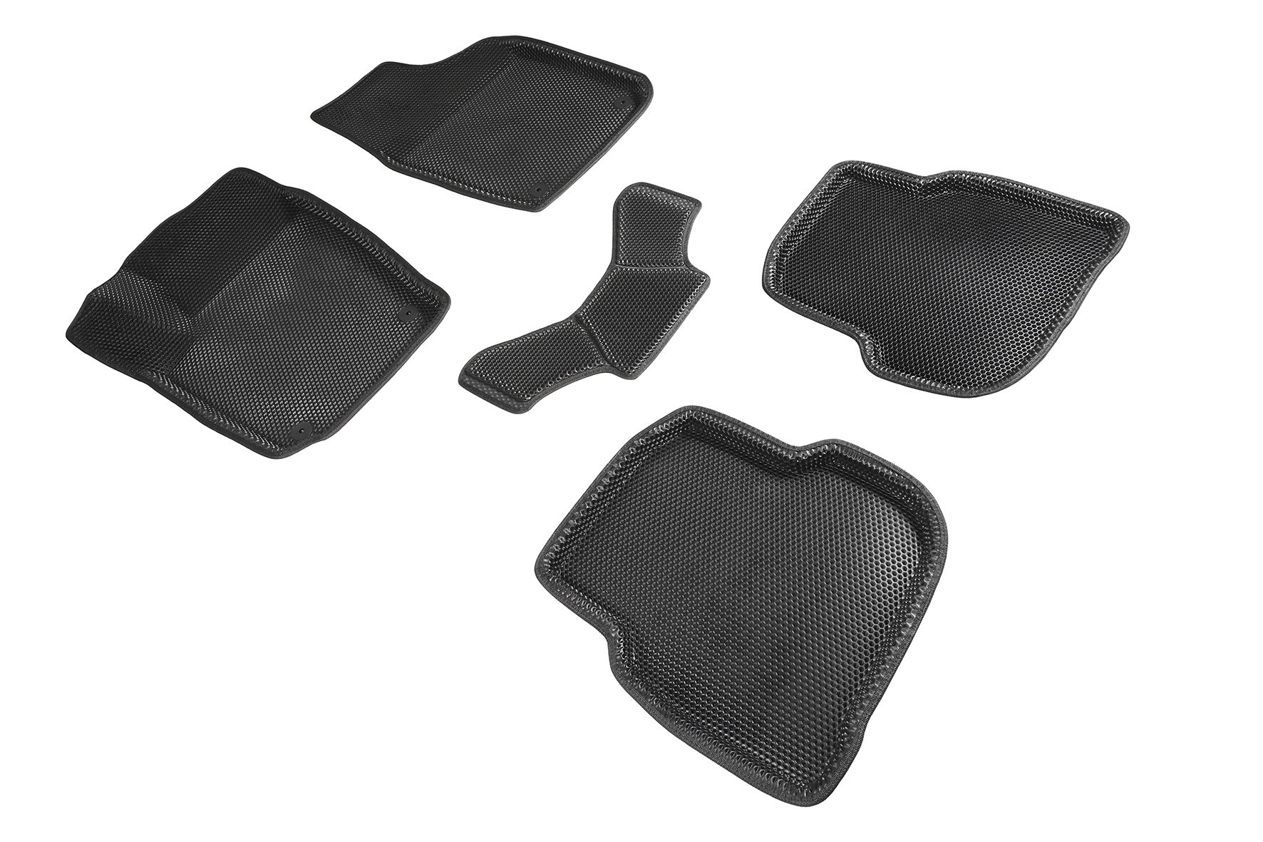

SEINTEX Коврики 3D EVA "СОТА" VW Polo Sedan 2010-18 чер (компл) 1шт