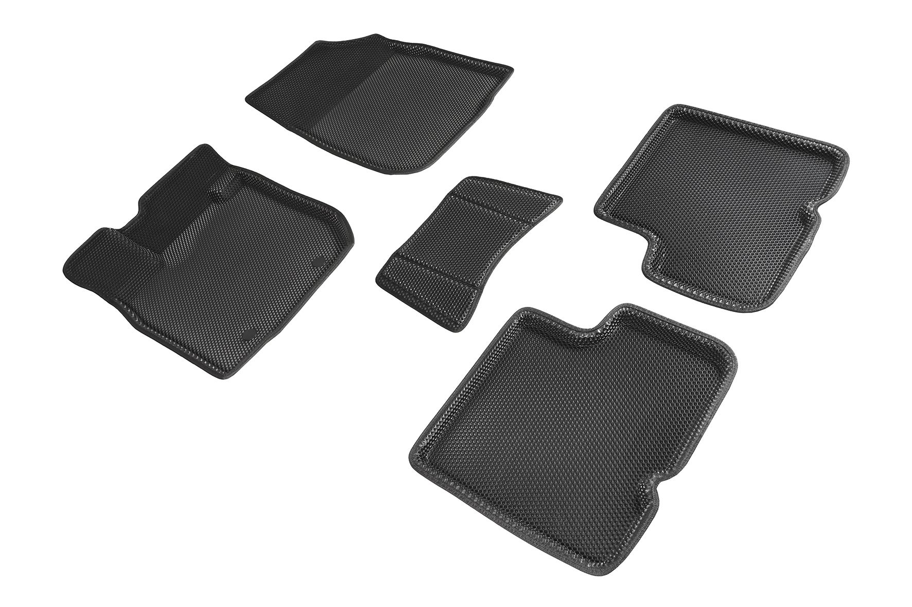 

SEINTEX Коврики 3D EVA "СОТА" Renault Logan черные (компл) 1шт