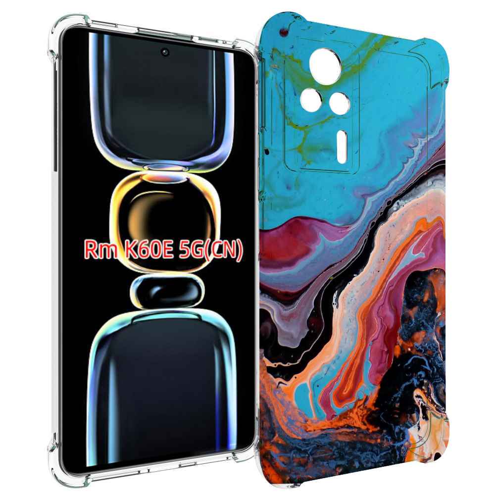 

Чехол MyPads смешанные краски для Xiaomi Redmi K60E, Tocco