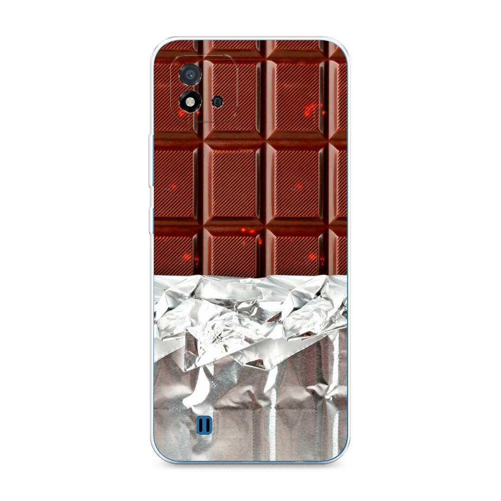 

Чехол на Oppo Realme C20 "Шоколад в обертке", Коричневый, 254850-6
