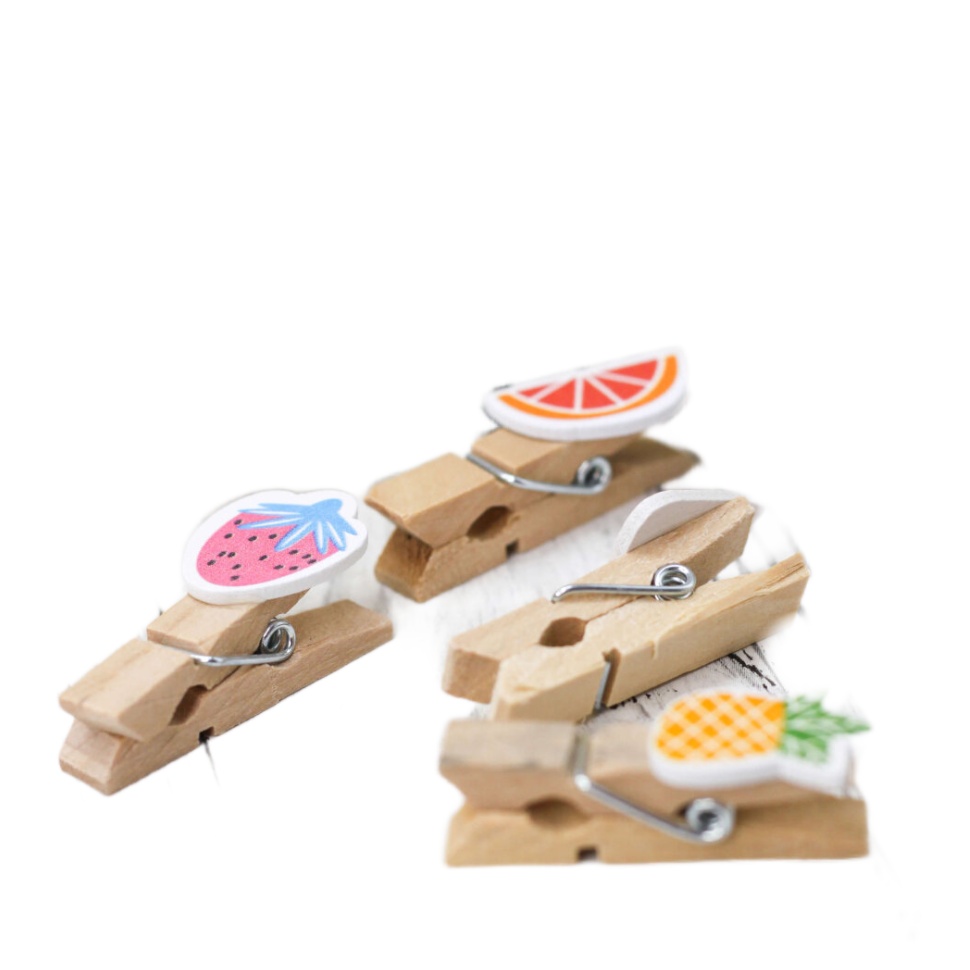 

Прищепки Juicy fruits GH031 разноцветные, Juicy fruits