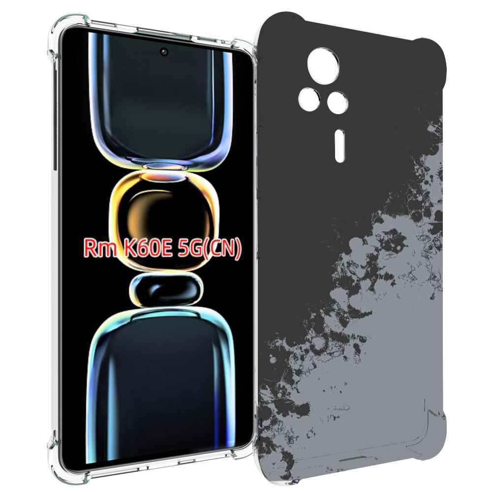 

Чехол MyPads серый-эстетичный для Xiaomi Redmi K60E, Tocco