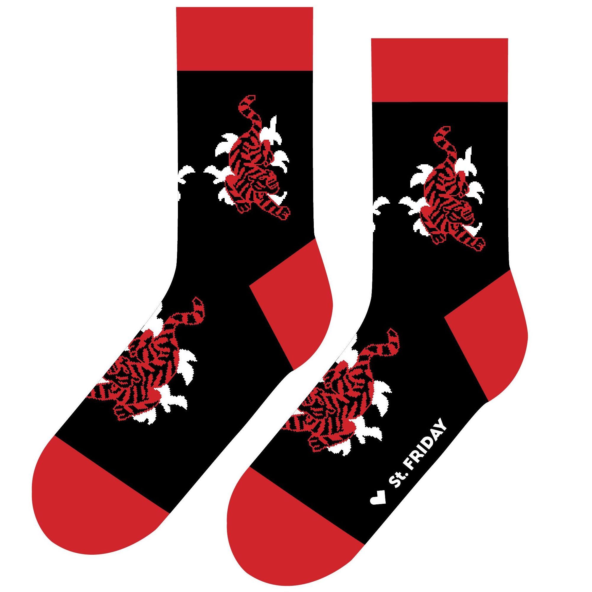 фото Носки мужские st. friday socks яп.тату2783к разноцветные 42-46