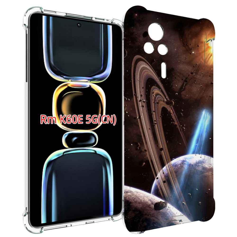 

Чехол MyPads сатурн в космосе для Xiaomi Redmi K60E, Tocco