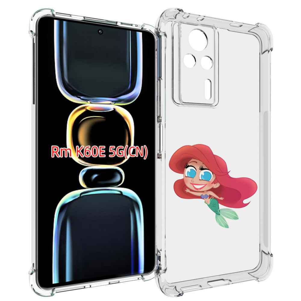 

Чехол MyPads русалка-мулатка для Xiaomi Redmi K60E, Tocco