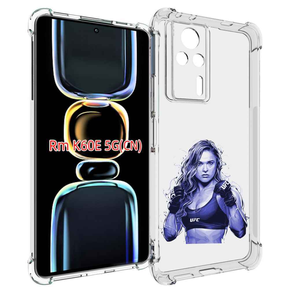 

Чехол MyPads ронда-роузи-юфс для Xiaomi Redmi K60E, Tocco