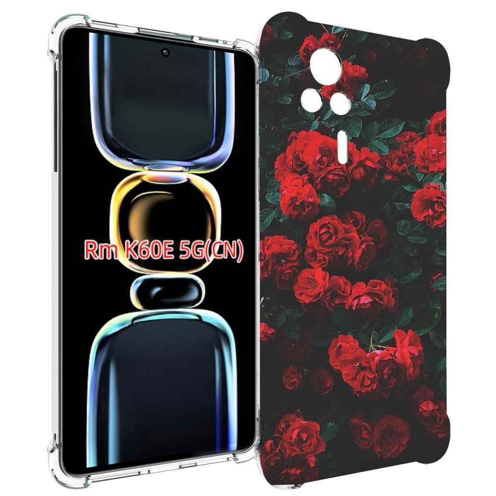 

Чехол MyPads розы-в-листьях для Xiaomi Redmi K60E, Tocco