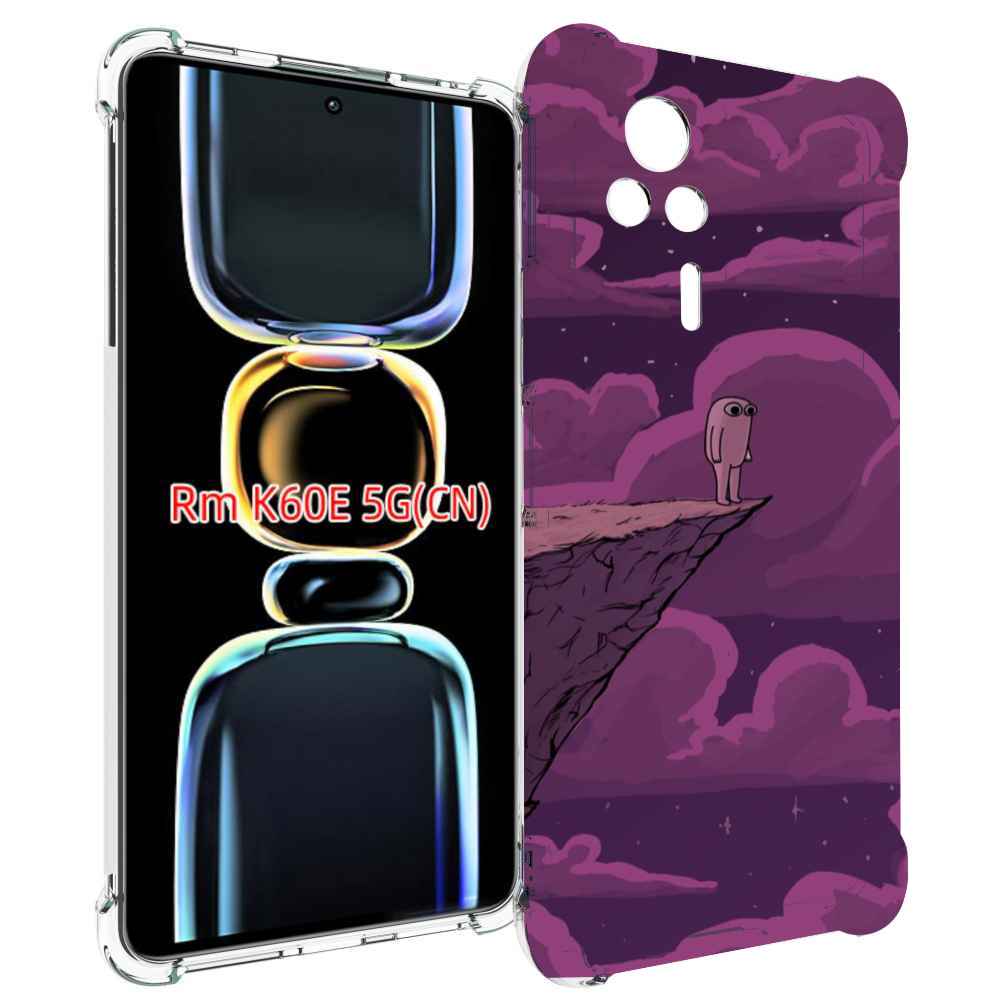

Чехол MyPads розовая-фасолька для Xiaomi Redmi K60E, Tocco