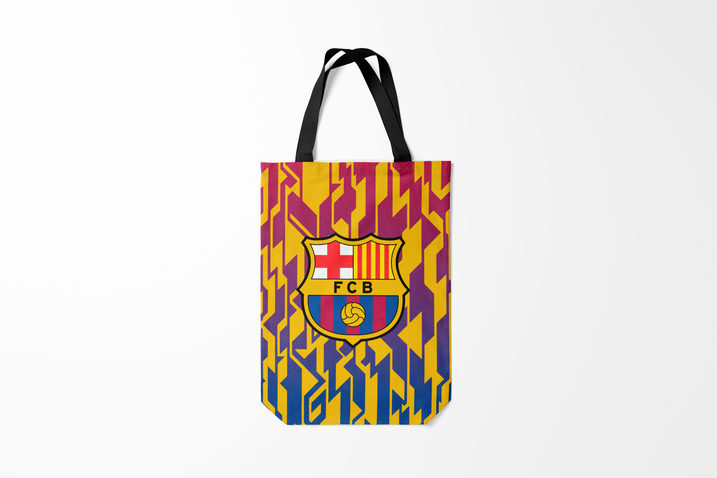 

Сумка шoппер унисекс Burnettie Barcelona FC BARCELONA., желтый, Barcelona FC BARCELONA.