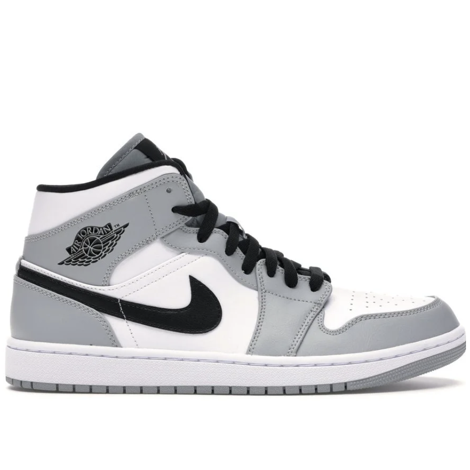 

Кеды унисекс Jordan 1 Mid белые 8 US, Белый, 1 Mid